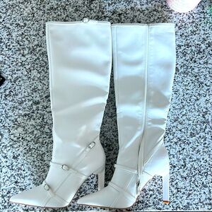 No Drama Knee High Boots